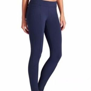 Athleta Navy Blue Metro Tight